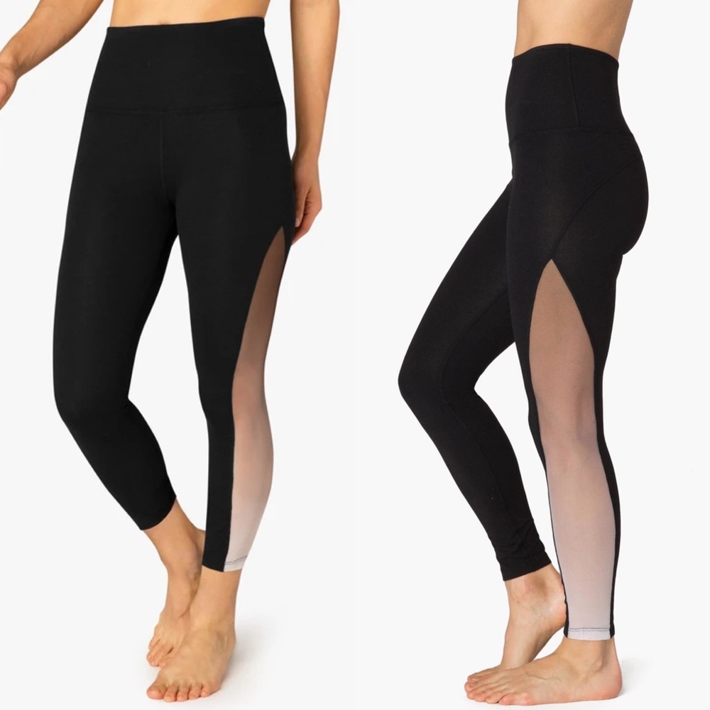 NWT Beyond Yoga Ombré Mesh High Waisted Leggings